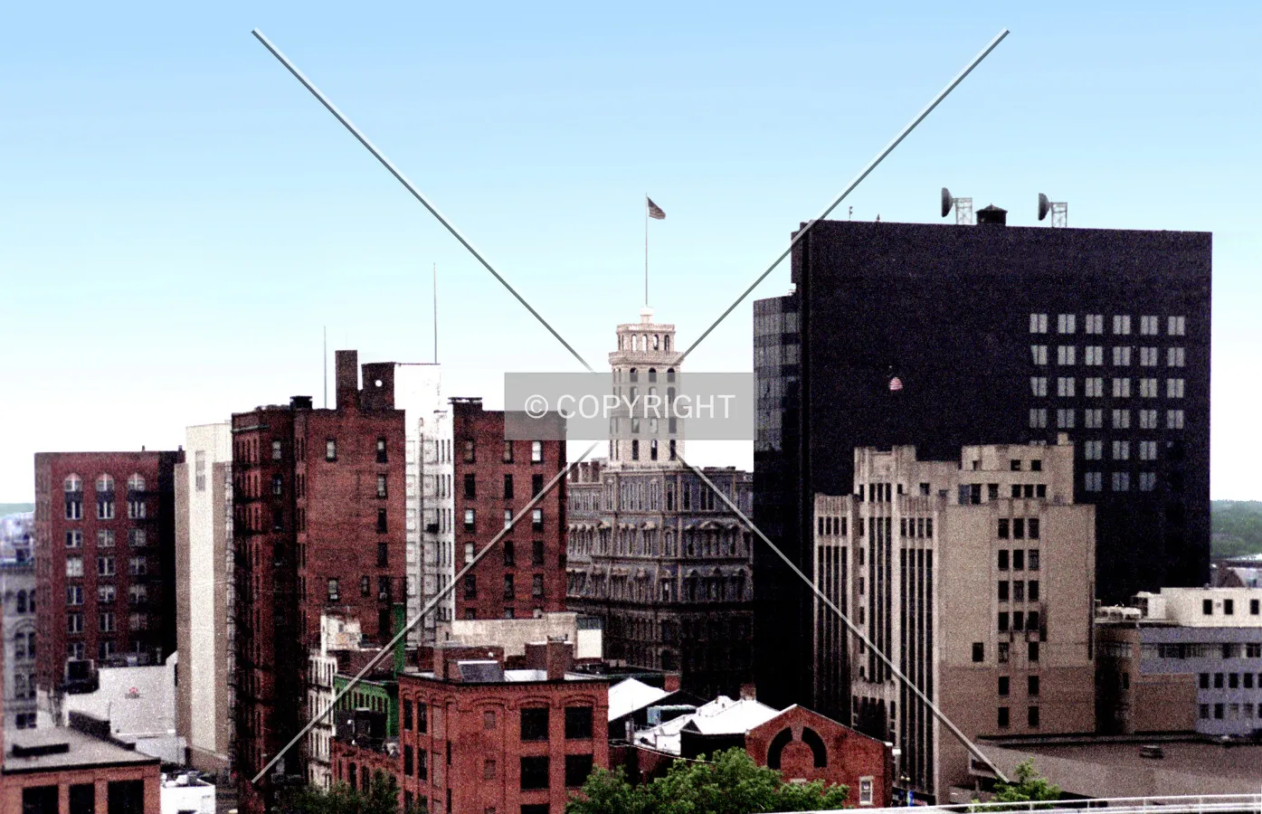 View from the east toward Four Corners