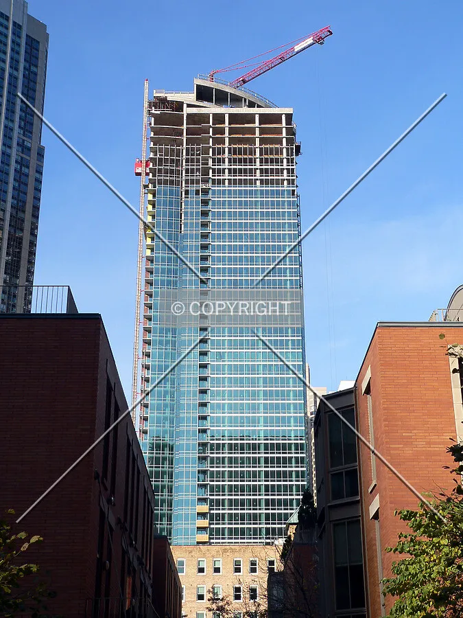 View to the north from North Water street