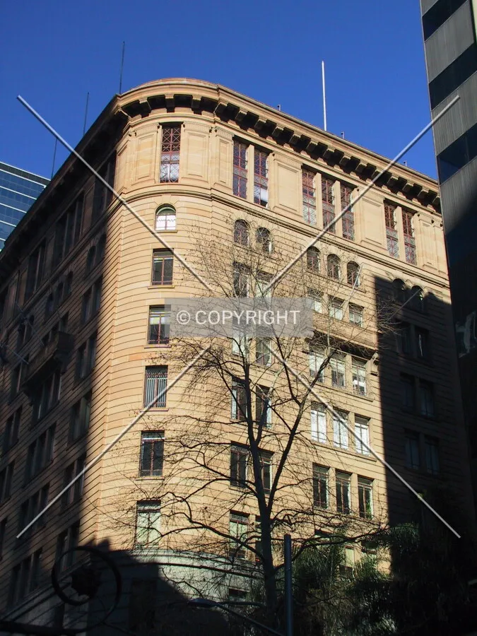 View southwest from George Street
