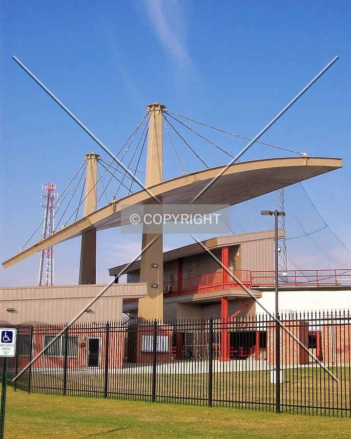 View from the east