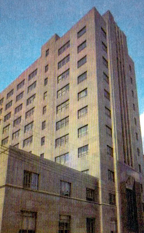Vintage view from the southeast