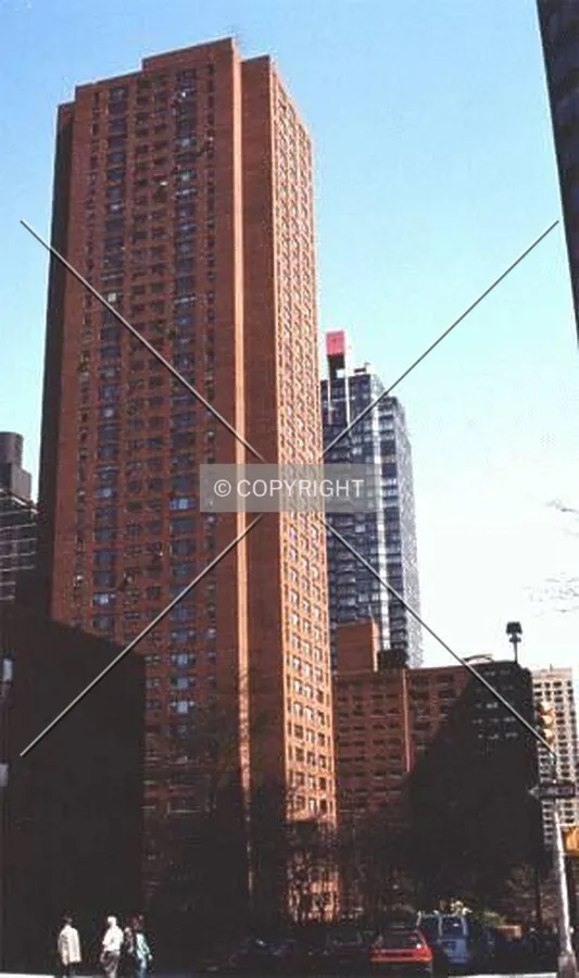 View to the east from 3rd Avenue