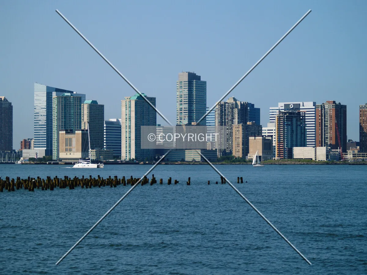 A view from across the Hudson river