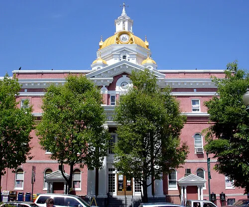 View from the southwest