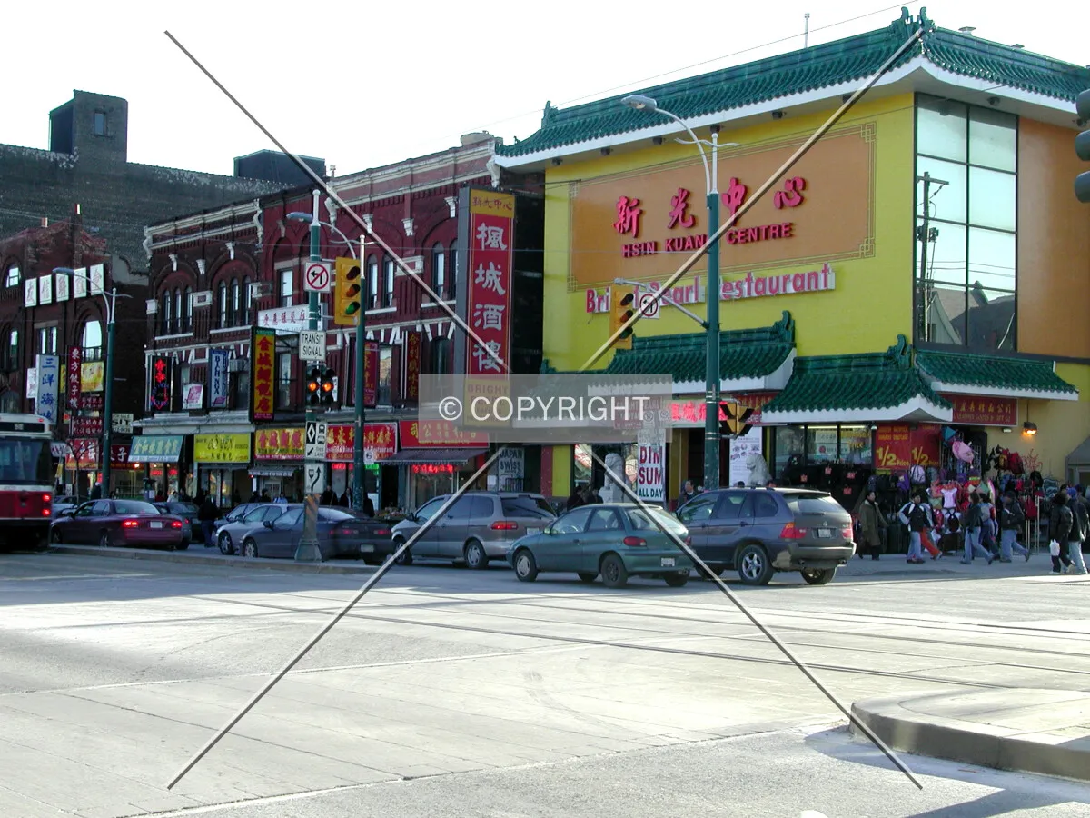 Portion of Upper Spadina Avenue