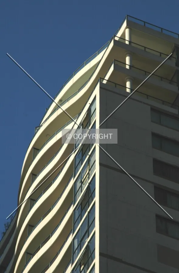 Top of the southwest corner