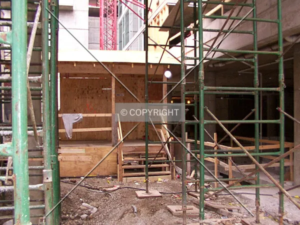 Ground floor, looking towards the courtyard