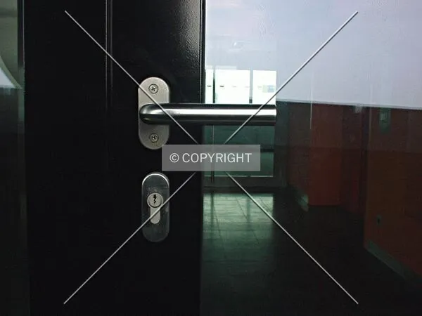 Door handle to the balconies