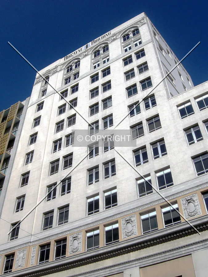 Looking up the south side