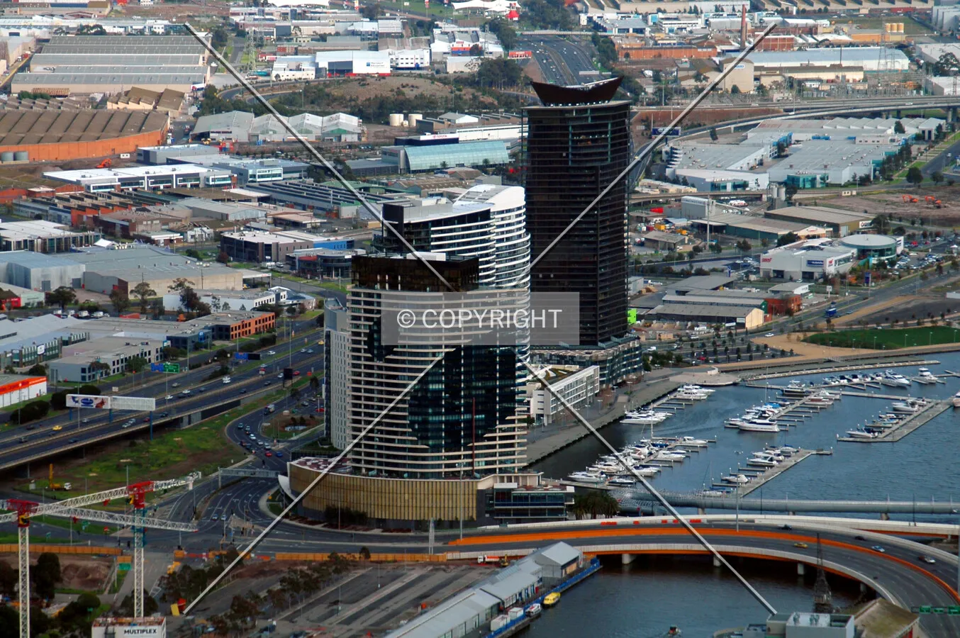 As seen from Eureka Tower