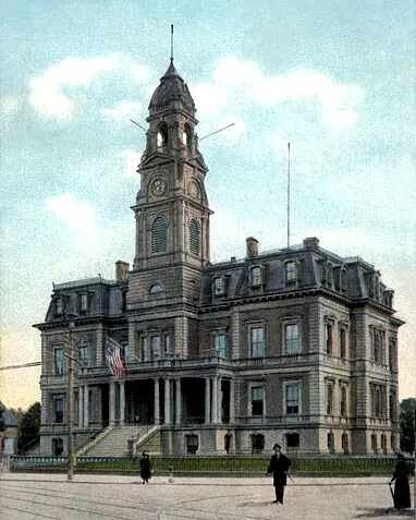 View from the east