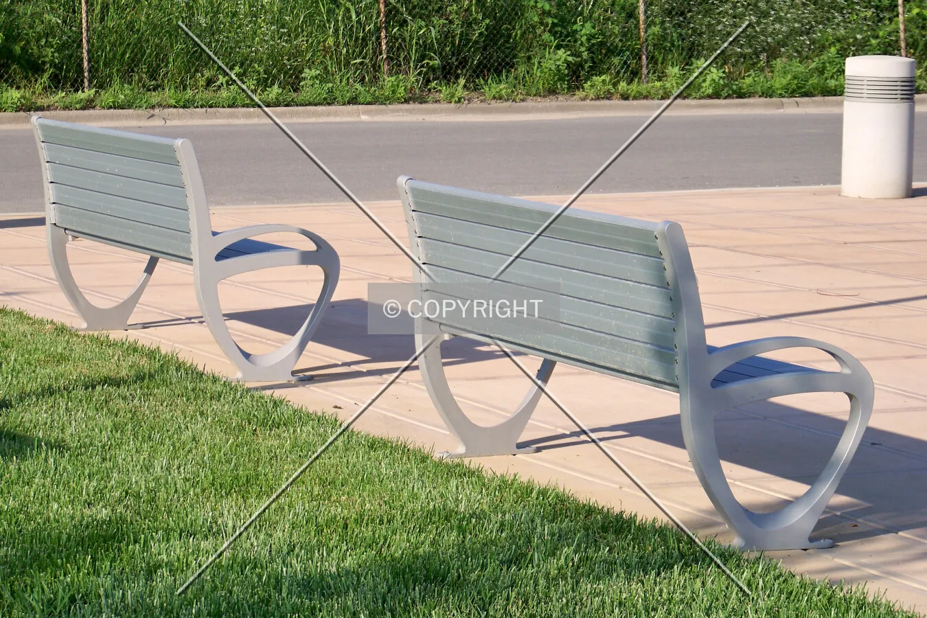 Park benches