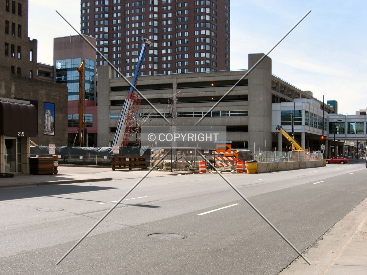 View to the west across 11th Street South