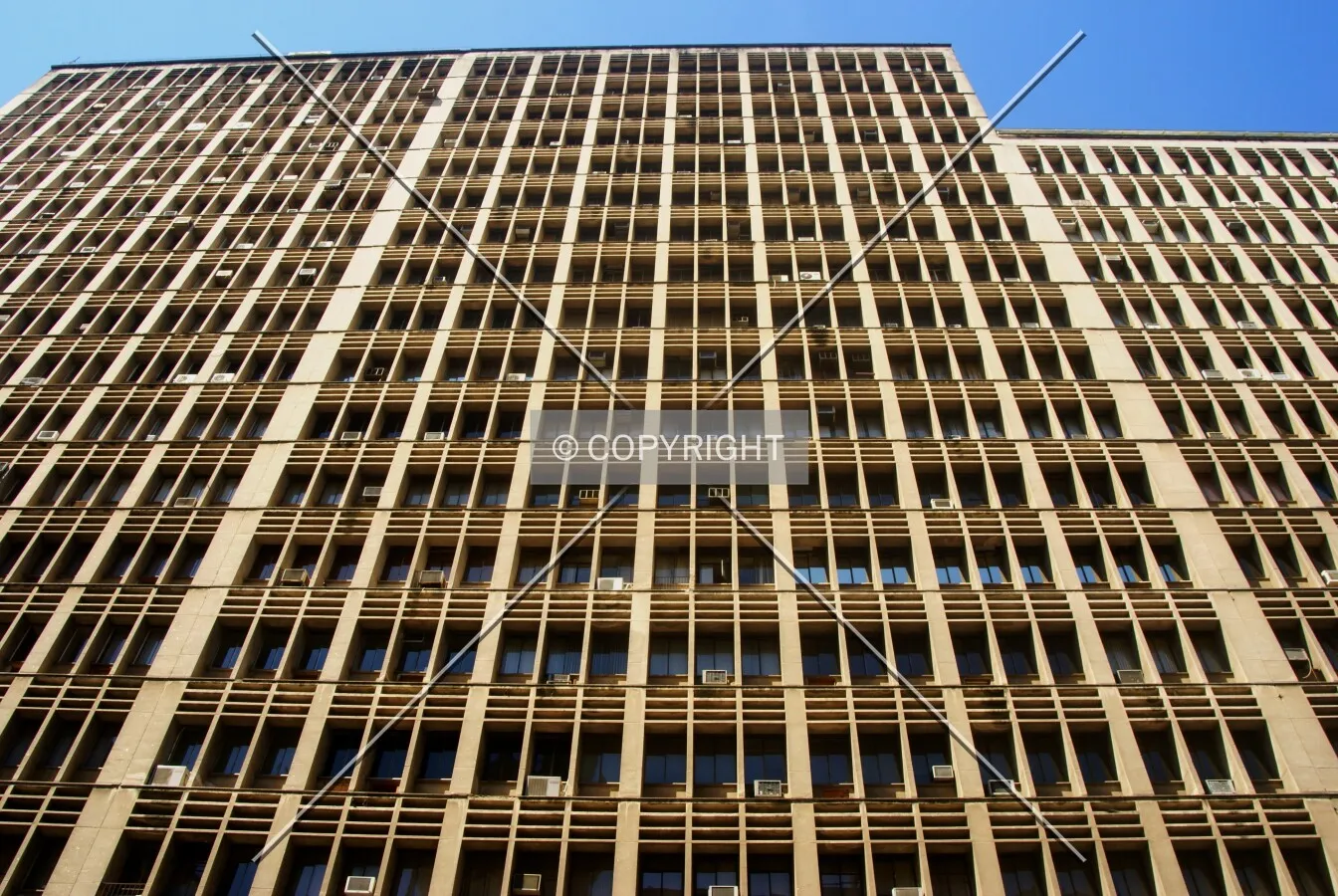 View from across Borges de Medeiros Avenue