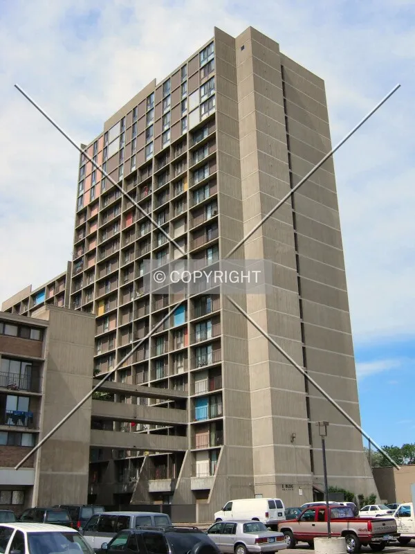 Full elevation from 4th Street