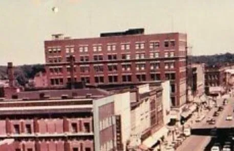 Vintage view from the southeast