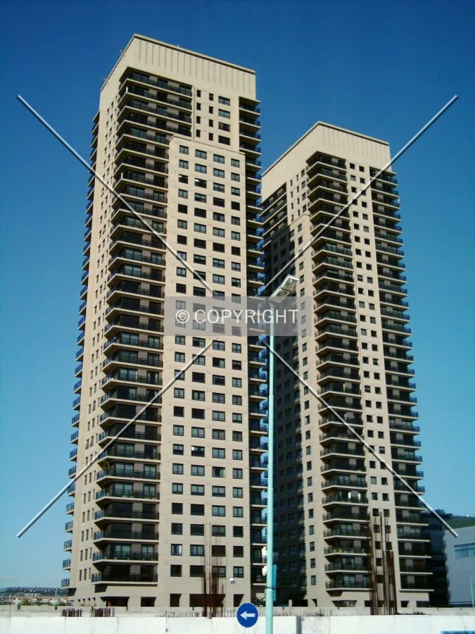Viewed from Boulevard de los Italianos