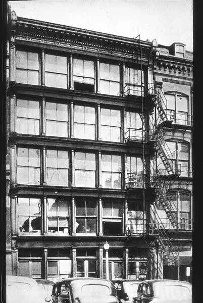 View from across Chestnut