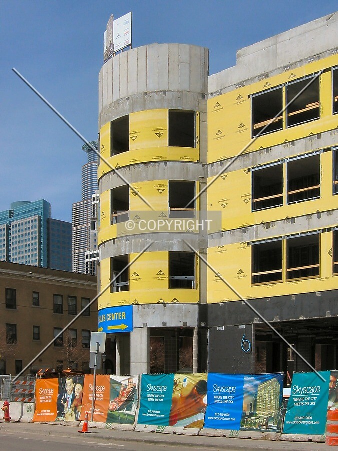 Southwest corner from across 10th Street South