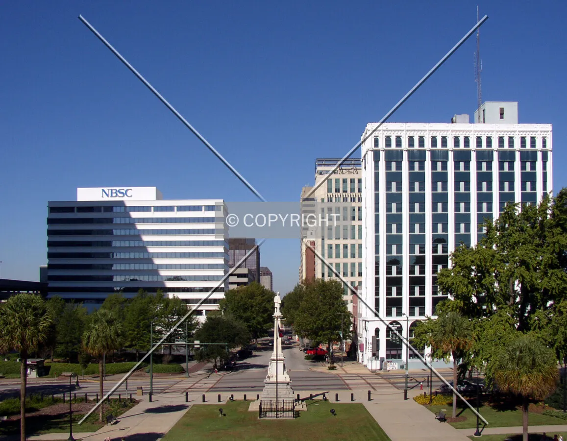 Looking north along Main Street into downtown