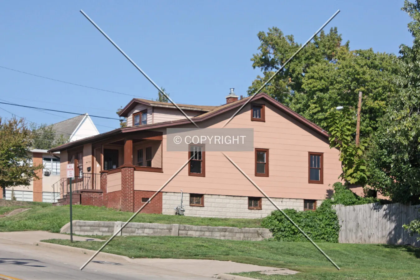 View from the southwest