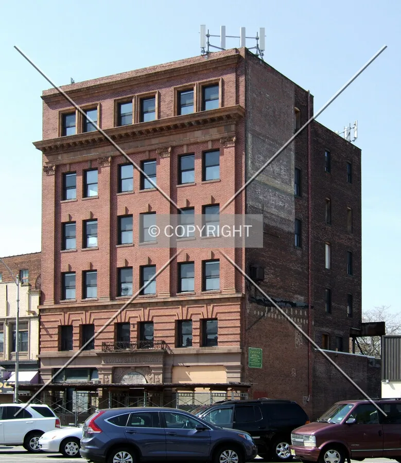 View from the northeast on Main Avenue