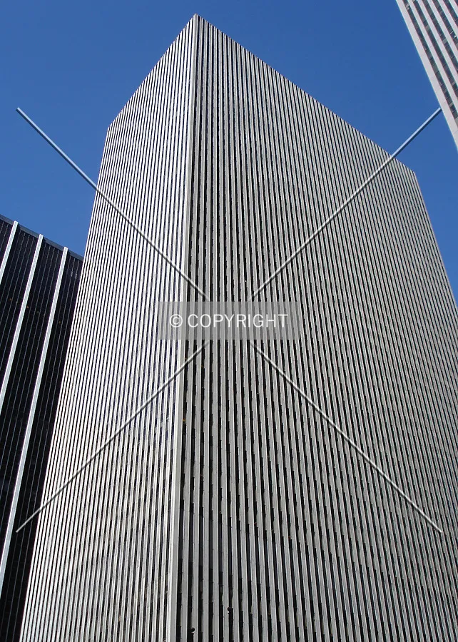 Looking up from the east