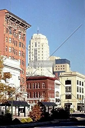 View northeast from Penn Square