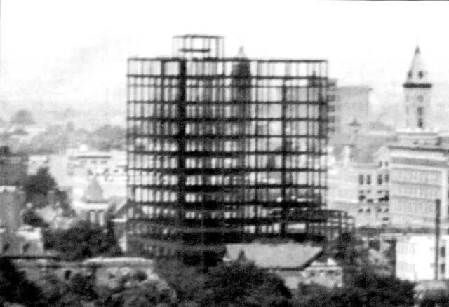 View from the west