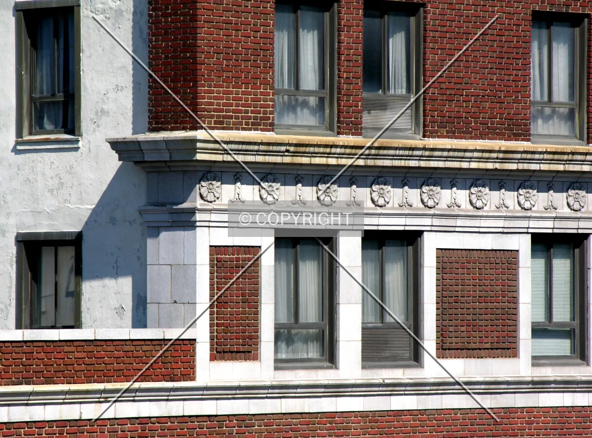 Southwest corner detail