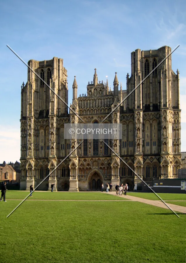 The western front from Cathedral Green