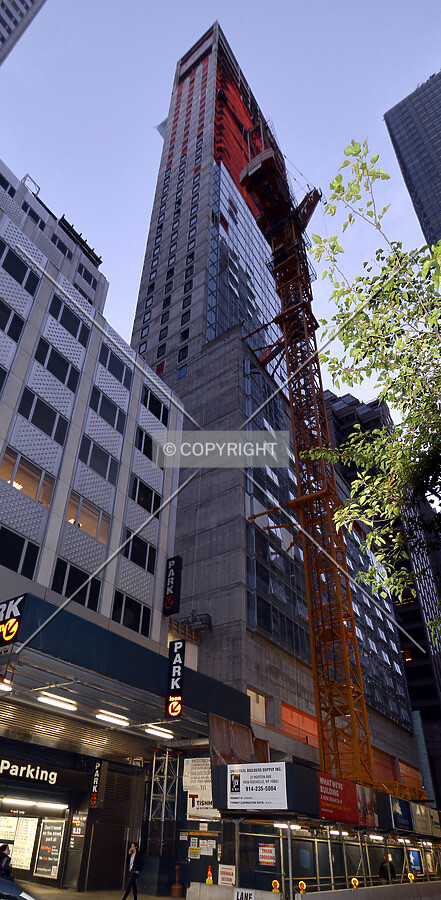 View from the northeast on 53rd Street