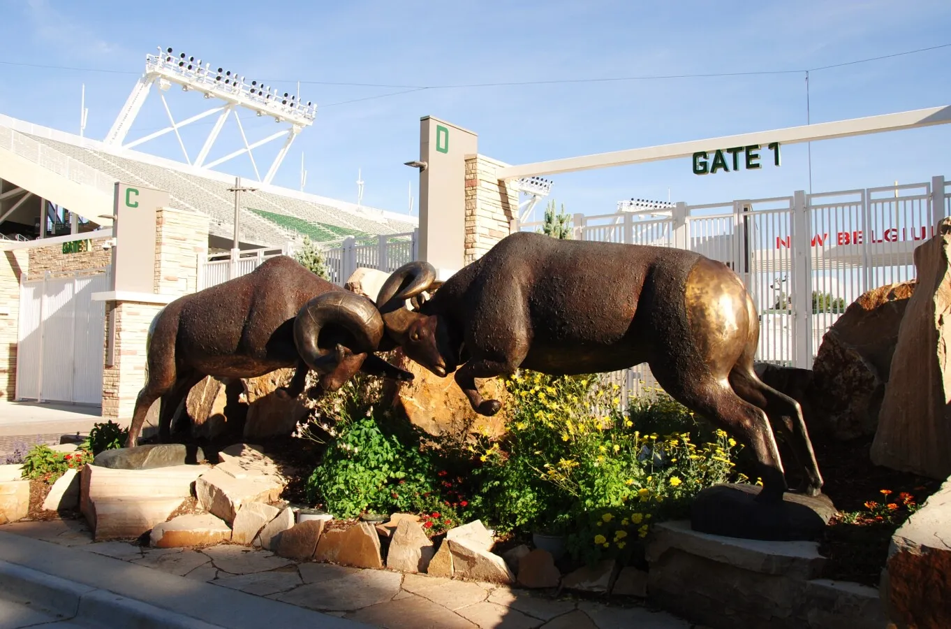 Ram sculpture