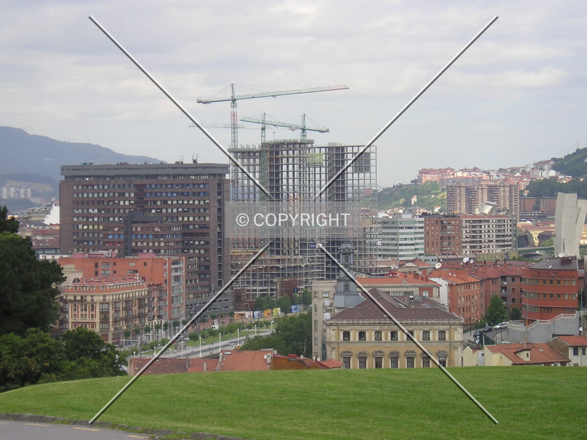 View from Etxebarria Park