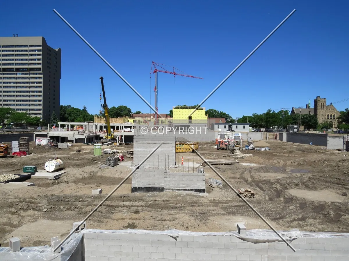View to the west from 14th Avenue SE