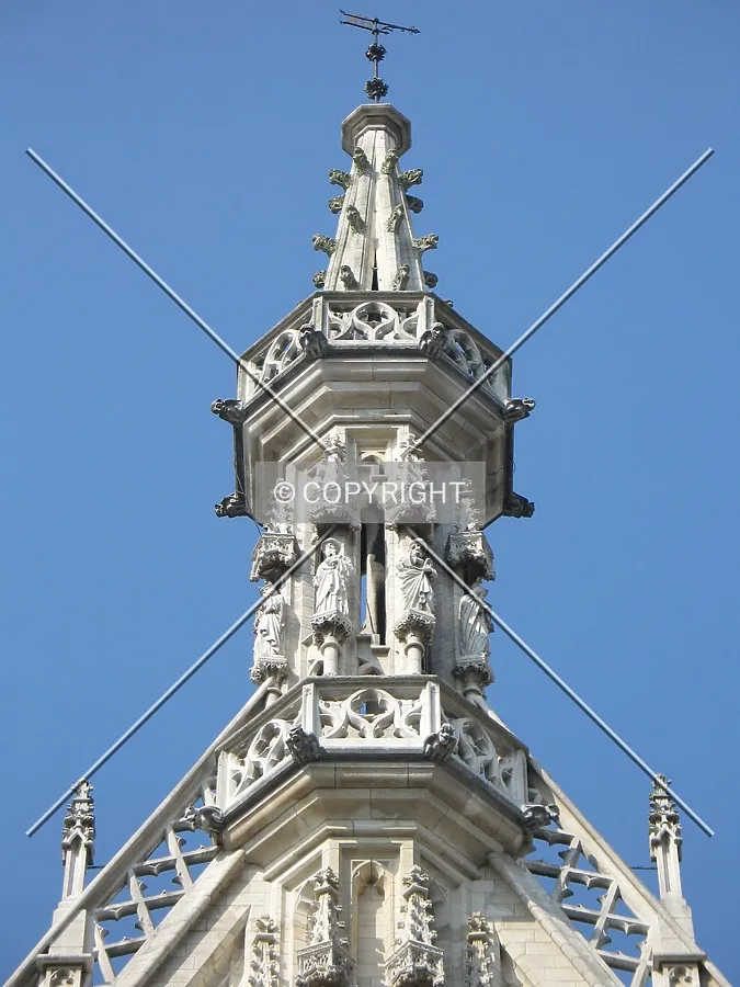 Top view from the east