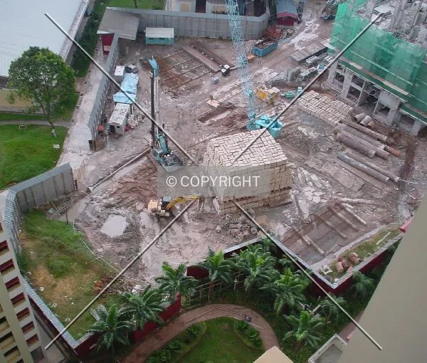 Groundworks in progress