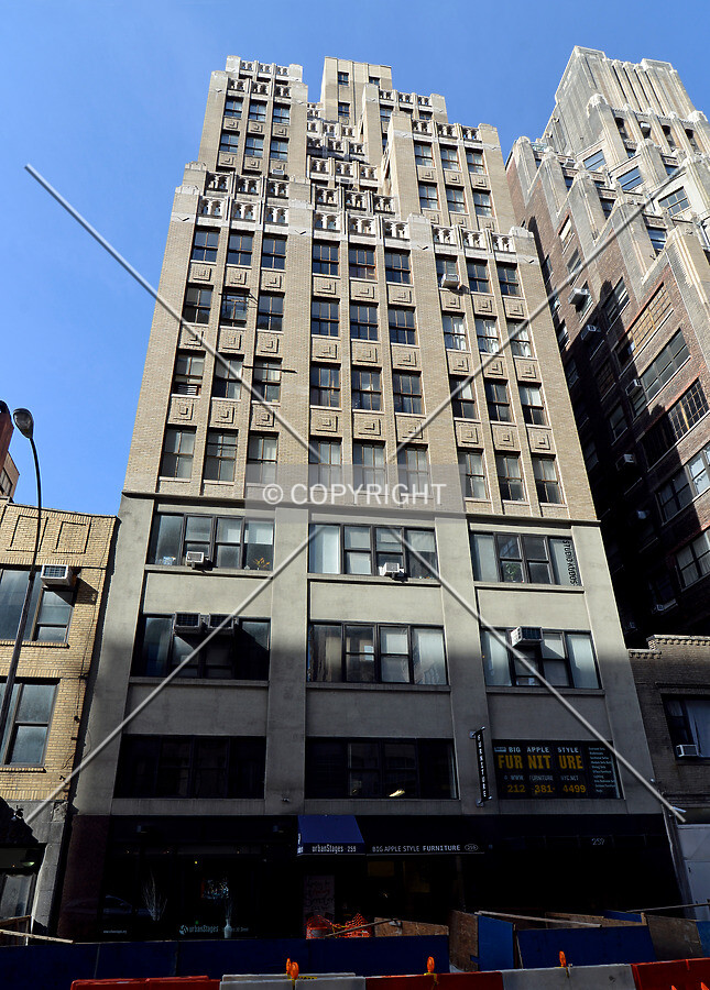 View from the southwest on 59th Street