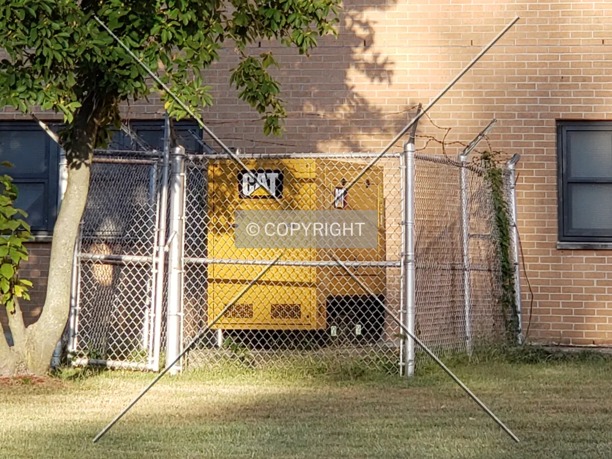 Equipment at the rear; October 7, 2019