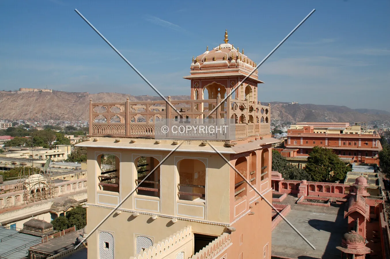 Top of the north tower