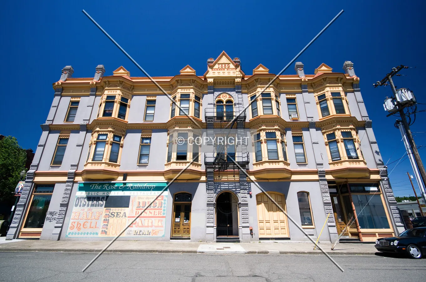 View of the southern facade