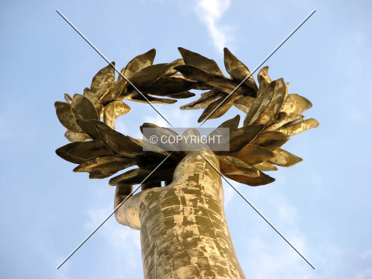 Laurus crown, symbol of victory