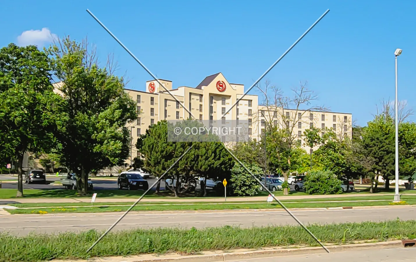 From the northwest; July 5, 2021