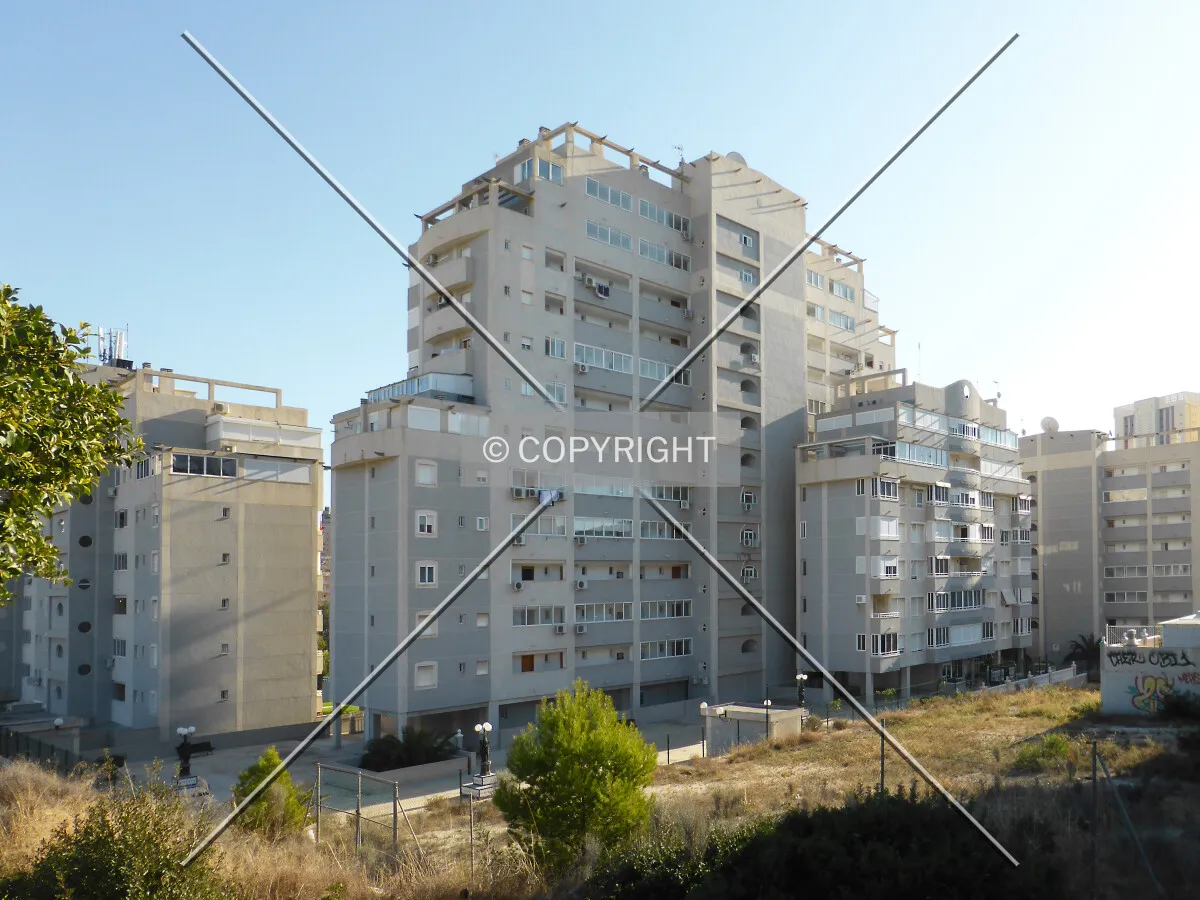 Buildings in Benidorm