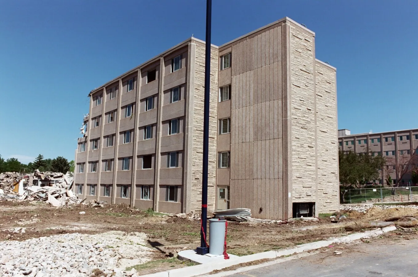 View from the southeast