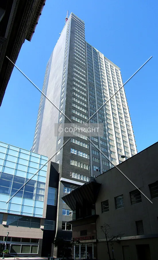 View from the southeast