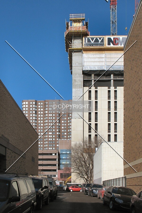 View to the west from 3rd Avenue South