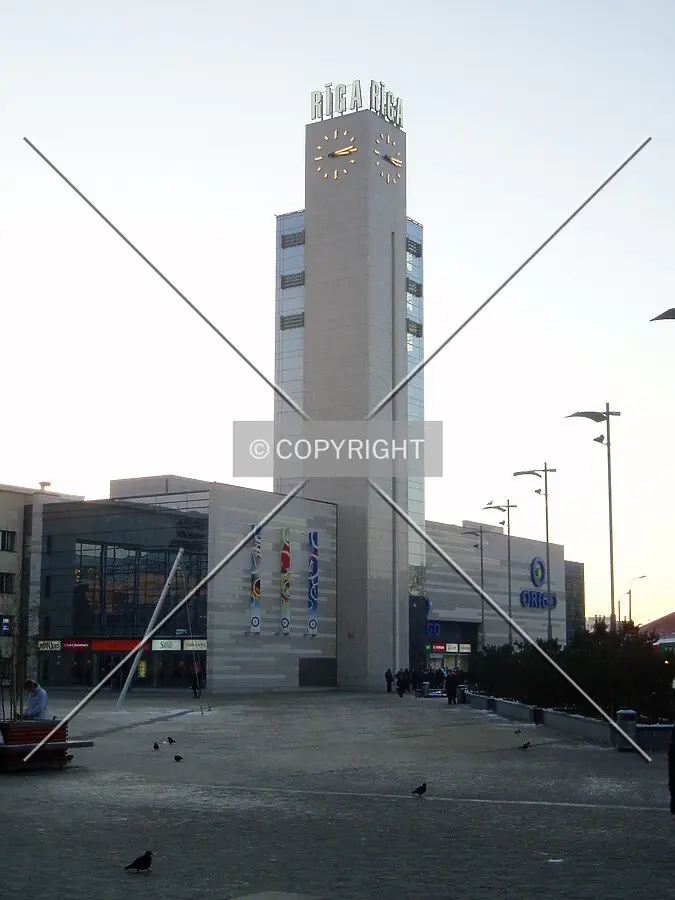 View across Stacijas Square