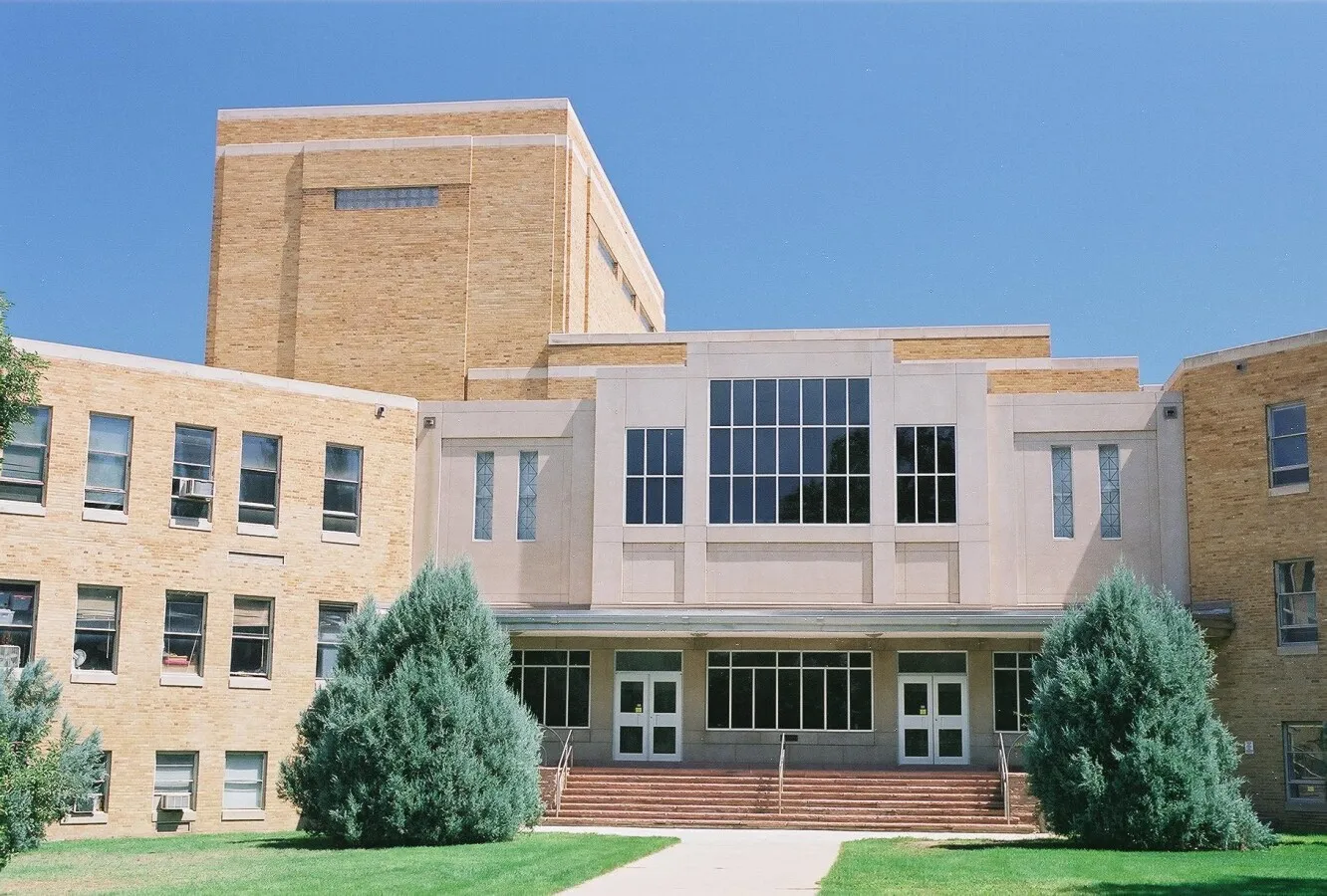 View from the west