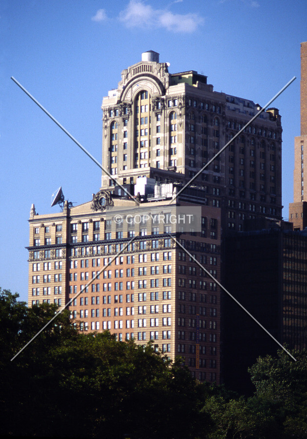 View from the southeast